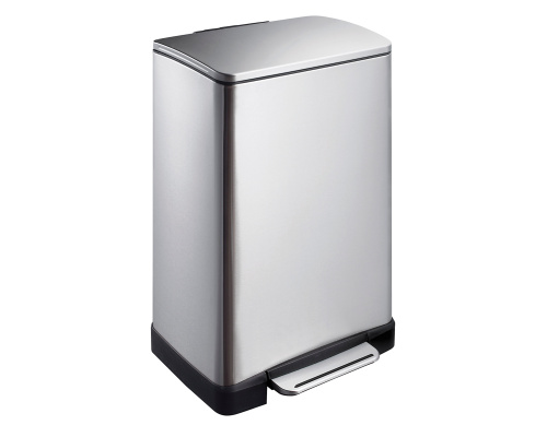Cos de gunoi - material inoxidabil cu garnitura din plastic 40 l